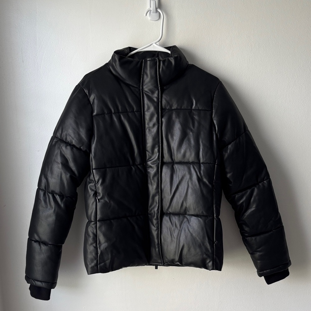 Marc New York Black Quilted Puffer Jacket